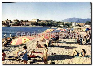 Postcard Modern Saint Florent The Beach And The City