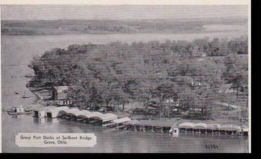 Oklahoma Grove  The Port Docks At Sailboat Bridge Dexter Press Archives