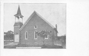 Grace Evangelical Lutheran Church Sunbury, Pennsylvania PA Postcard