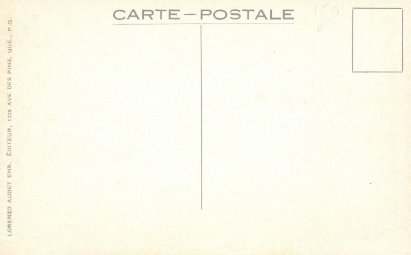 Vintage Postcard 1920's The Dufferin Terrace Château Frontenac Quebec Canada CAN 