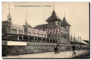 Old Postcard La Baule Sea Casino