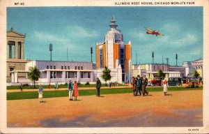 1933 Chicago World's Fair The Illinois Host House 1934 Curteich