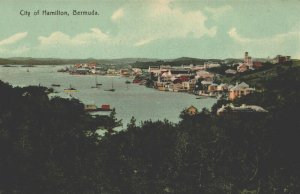 Bermuda City of Hamilton Vintage Postcard 03.72