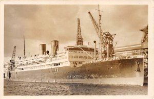 Campana French Line Ship Writing on back 