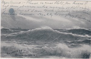 New Jersey Greetings From Ocean Grove 1905