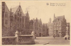 Belgium Bruges Place Jean Van Eyck