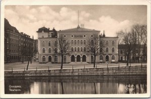 Sweden Orebro Teatern Örebro Vintage Postcard 04.95