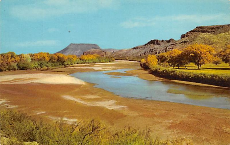 Rio Grande north of Las Cruces - Las Cruces, New Mexico NM