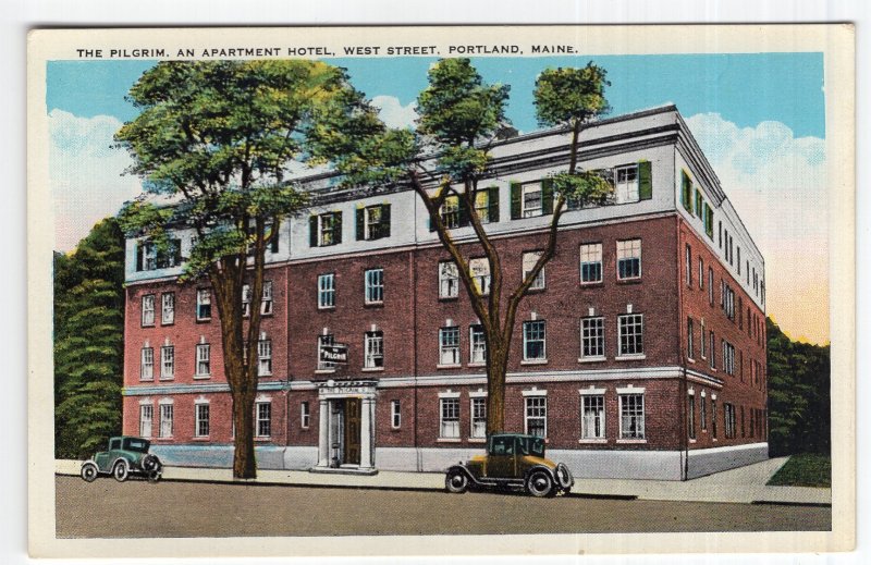 Portland, Maine, The Pilgrim, An Apartment Hotel, West Street