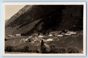 Austria Postcard Greetings-Glockner High Alpine Road  c1940s RPPC Photo