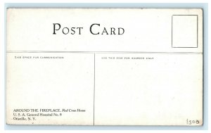 1910 WWI Red Cross Home, USA General Hospital, Otisville New York NY Postcard 