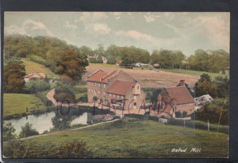 Surrey Postcard - Oxted Mill     HP387