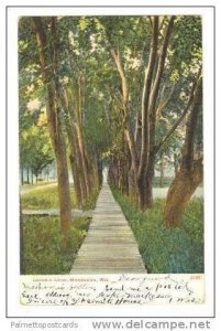 Lovers Lane Wooden Walkway, Markesan, Wisconsin, 1907