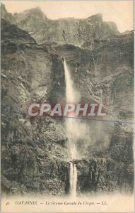 Old Postcard Gavarnie La Grande Cascade Cirque