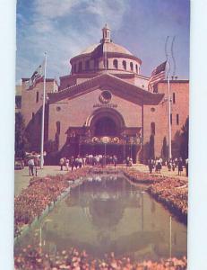 1949 postcard AGRICULTURAL BUILDING Sacramento California CA hn4584