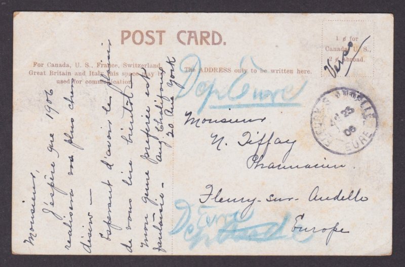 Postcard, CANADA, Ottawa, Rideau Falls