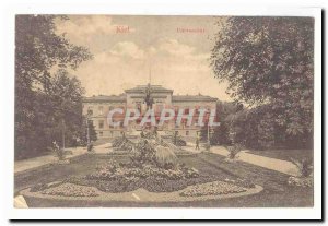 Germany Kiel Old Postcard Universitat (university)
