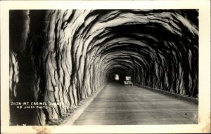 Hurricane Utah UT Zion-Mt Carmel Highway Tunnel Real Photo Vintage Postcard