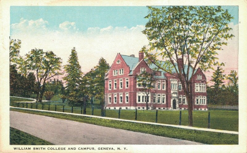 USA William Smith College And Campus Geneva New York 04.81