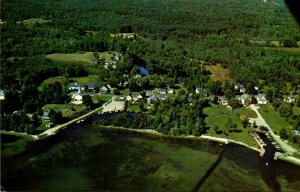 New Hampshire Melvin Village Aerial View