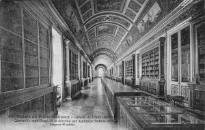 France Paris Palais de Fontainebleau Galerie e Diane vintage postcard