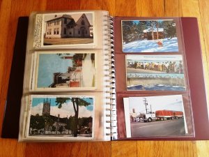 180 Vintage Post Cards in Post Card Album #2