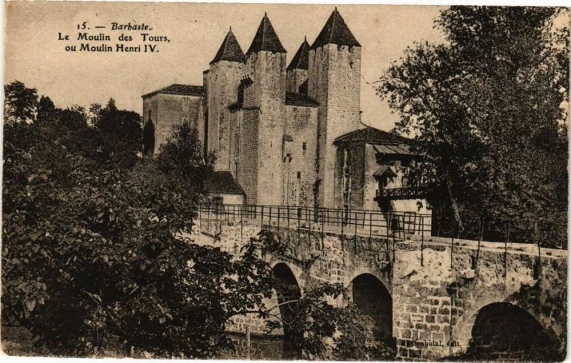 CPA BARBASTE - Le Moulin des Tours ou Moulin Henri IV (251353)