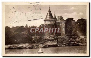 Old Postcard Pornic Le Chateau