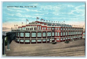 c1910 Aerial View American Royal Building Kansas City Missouri Unposted Postcard