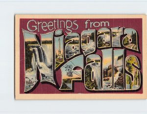 Postcard Greetings from Niagara Falls