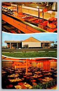 Egin & Naperville  Illinois  Sweden House Restaurant   Postcard