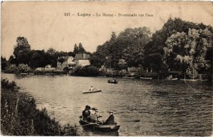 CPA LAGNY-sur-MARNE La Marne - Promenade sur l'Eau (1320248)