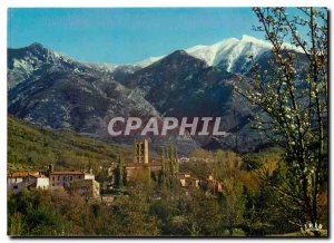 Postcard Modern Roussillon Around Prades Abbey St Michel Cuxa remarkable edif...