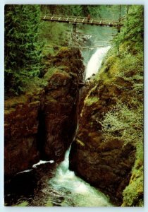 VANCOUVER, B.C. ~ Englishmen River Park ENGLISHMAN RIVER FALLS  4x6  Postcard