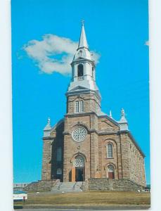 Unused Pre-1980 CHURCH SCENE Cheticamp On Cape Breton Nova Scotia NS G3622