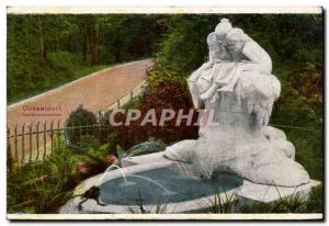 Old Postcard Dusseldorf Märchenbrunnen