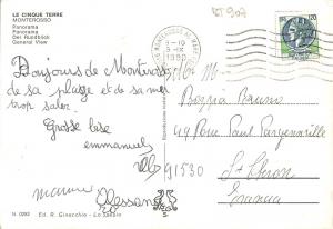 BT0907 La Cinque terre Monterosso panorama       Italy