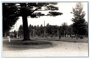 c1940's Adirondack Whispering Lodge Schroon Lake New York NY RPPC Photo Postcard