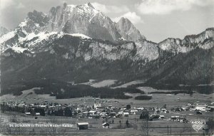 Postcard Austria St. Johann in Tirol mit wildem Kaiser mountain view