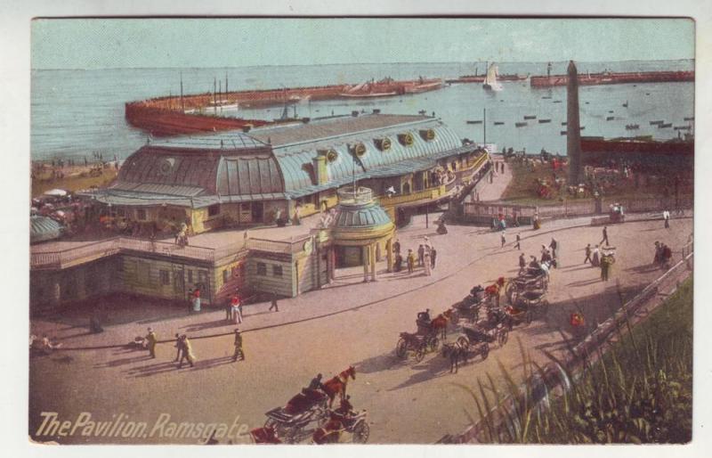 P139 JL  original postcard Ramsgates Royal Victoria Pavilion