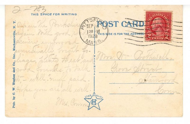 MA - Pittsfield. War Memorial