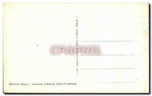 Old Postcard Senlis Old Collegiate Saint Frambourg