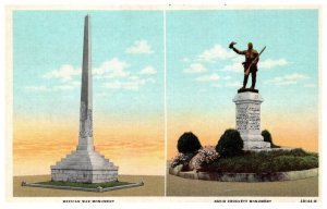 Tennessee  Lawrencburg  Mexican War and David Crockett Monument