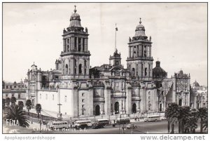 Mexico Catedral de Mexico Mexico City Real Photo