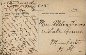 Manchester NH National Guardsmen Massabesic Rifle Range c1910 Postcard