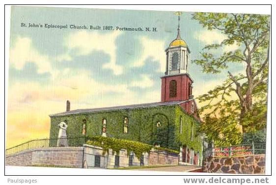 St. John's Episcopal Church, Portsmouth, New Hampshire, NH, Linen