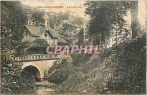 Old Postcard Plombieres les Bains Station Bridge