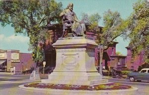 Maine Portland Longfellow Monument 1964