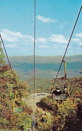 Tennessee Gatlingburg Ski Lift At Gatlinburg