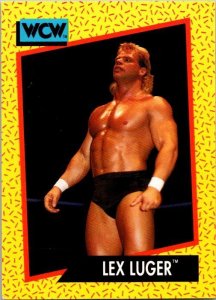 1991 WCW Wrestling Card Lex Luger sk21174